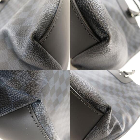 Louis Vuitton Cabas Voyage Damier Cobalt Blue Tote Bag Canvas